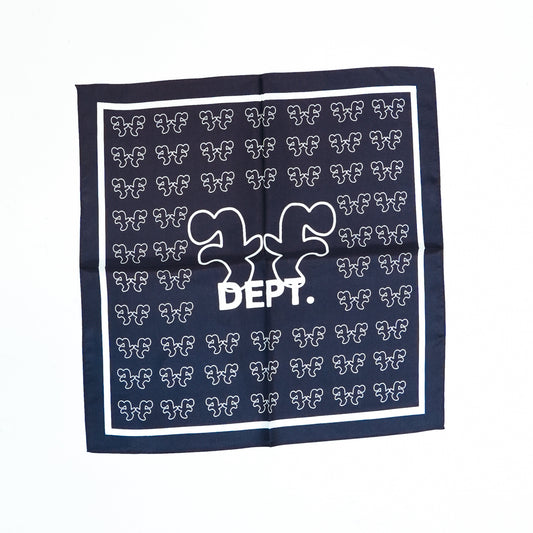 "MANTLED" Monogram Scarf